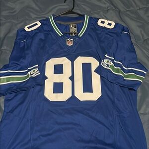 NFL Blue Jersey with Number 80